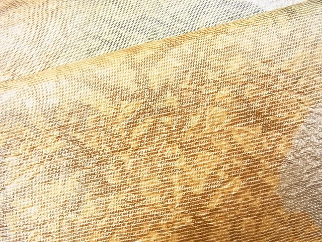 平和屋着物■六通柄袋帯 道長文 逸品 CAAG1759eg