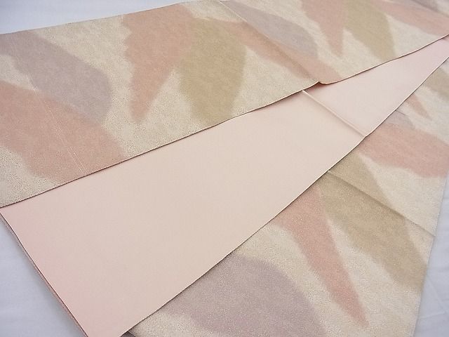 平和屋着物◎全通柄袋帯 砂子綴れ 重ね山文様 逸品 BAAH4082ea