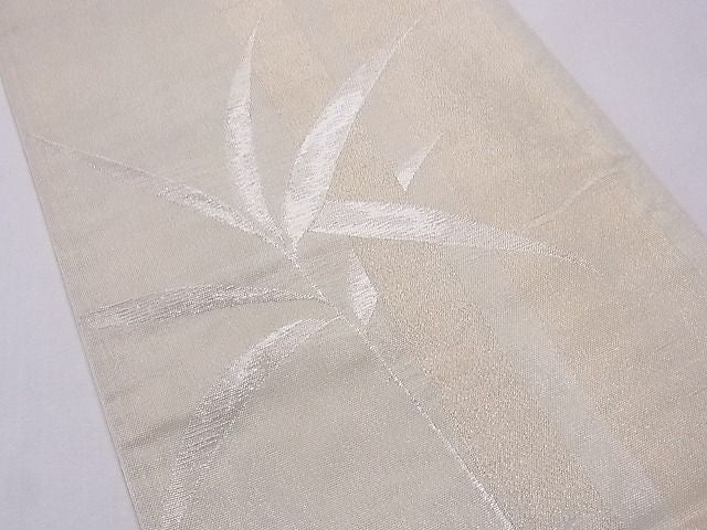 平和屋着物■夏物 六通柄袋帯 笹文 金糸 逸品 CAAF8492th