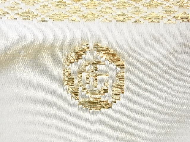 平和屋着物◎六通柄袋帯 孔雀松文 金銀糸 逸品 DAAG1044we