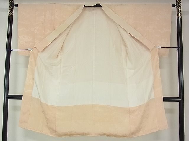 平和屋着物■上質な長襦袢 袷 草花地紋 逸品 DAAG5048jm