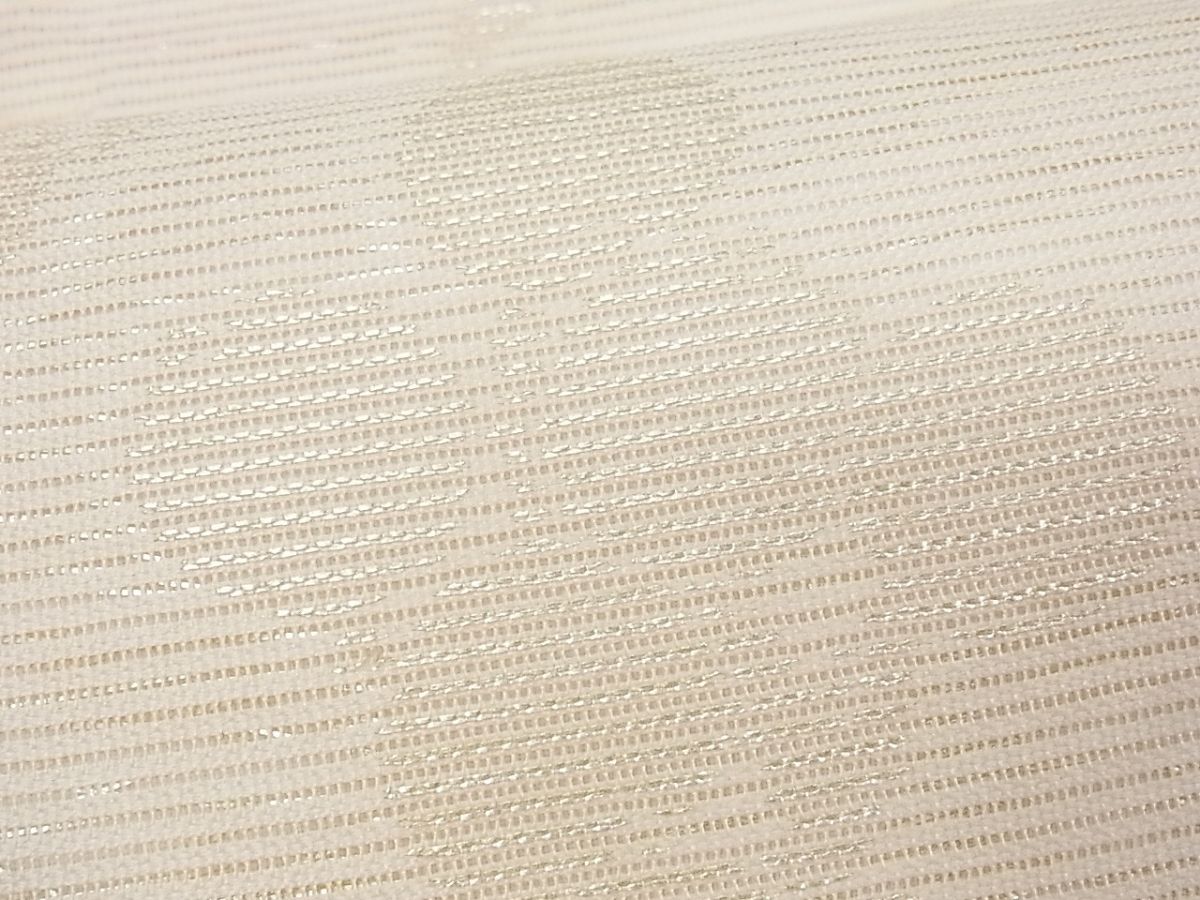平和屋着物■夏物 六通柄袋帯 枝葉文 金糸 逸品 CAAG0350fb