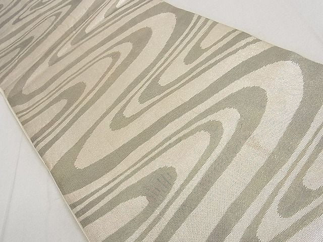 平和屋着物■夏物 六通柄袋帯 流水文 銀糸 逸品 DAAG3438ea
