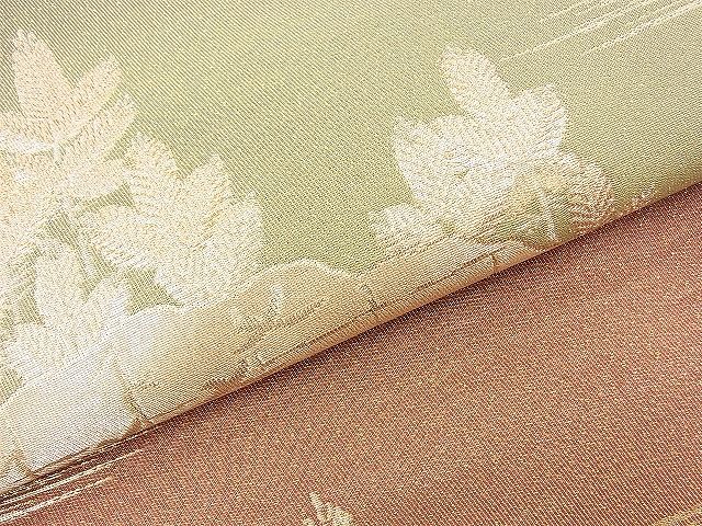 平和屋着物◎六通柄袋帯 織彩 浜松文様 金糸 逸品 BAAH2836jm
