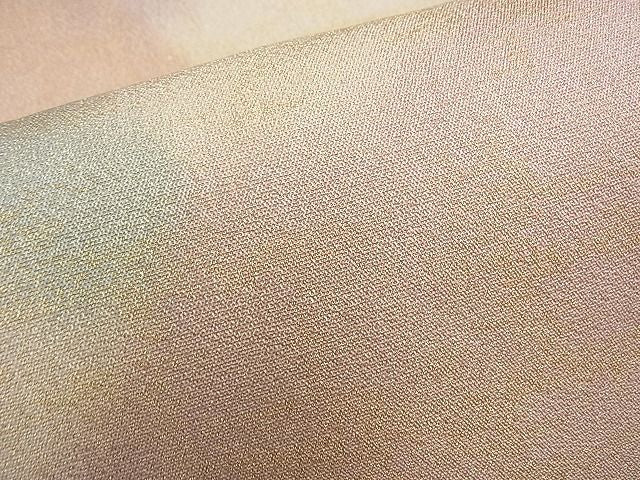 平和屋着物◎全通柄袋帯 砂子綴れ 重山文様 金糸 逸品 BAAI0201du