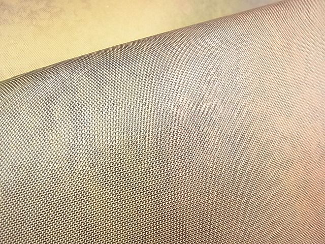 平和屋着物◎六通柄袋帯 霞文 金彩 引箔 逸品 BAAH8432fk