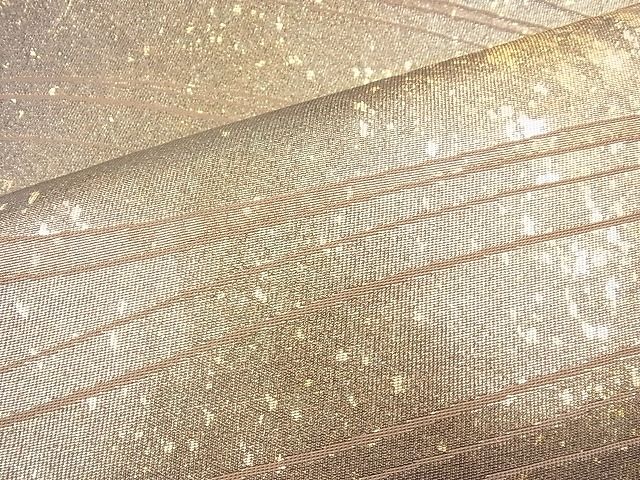 平和屋着物◎六通柄袋帯 箔楽 金彩 引箔 逸品 BAAI1684fk