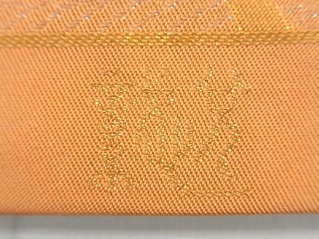 平和屋着物◎織物一筋名門 織悦 全通柄 本袋帯 流水飛鶴文 金糸 逸品 DAAG1163we