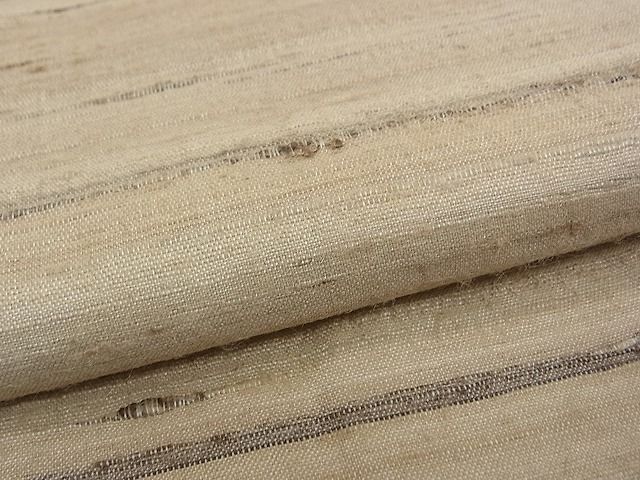 平和屋本店■極上 男性 野蚕糸きもの 野蚕紬 キングサイズ 野蚕糸工房謹製 証紙付き 逸品 未使用 CZAA0782s4