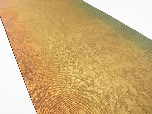 平和屋着物◎六通柄袋帯 霞文 引箔 逸品 DAAG5742tw
