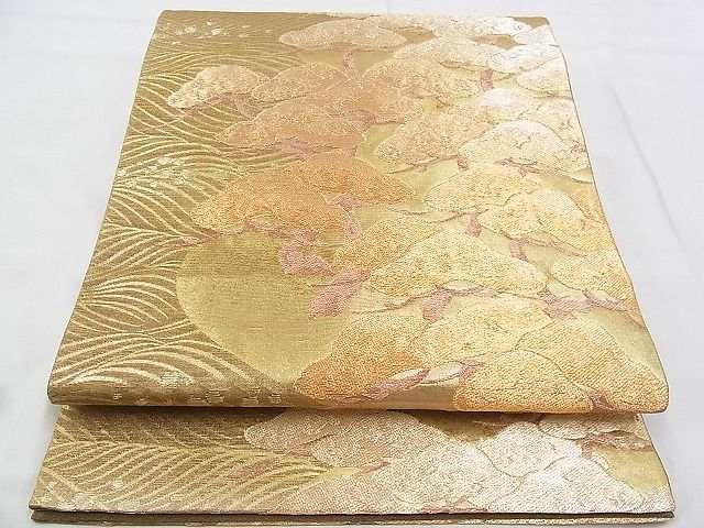平和屋着物◎六通柄袋帯 浜松 金糸 逸品 BAAH5308if