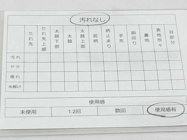 平和屋着物◎太鼓柄袋帯 切嵌 名物裂 金糸 逸品 BAAH5330if