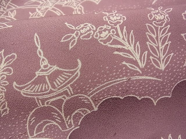 平和屋着物■付下げ 風景草花文 逸品 CAAF9132vf