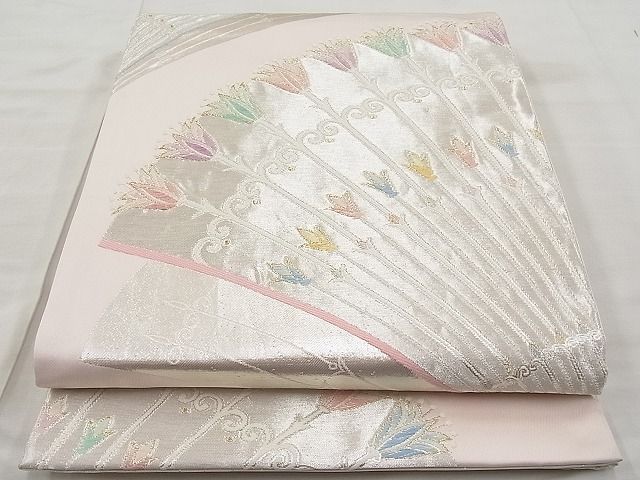 平和屋着物◎六通柄袋帯 唐織 吉祥文 金銀糸 逸品 BAAI1195sa