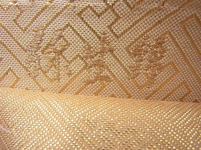 平和屋着物◎佐賀錦 六通柄袋帯 唐織 弥生錦 享華 金銀糸 逸品 BAAI4181cm