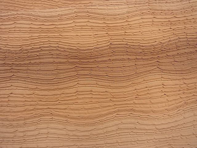 平和屋着物◎六通柄袋帯 ふくれ織り 横段文 逸品 BAAI6251cm