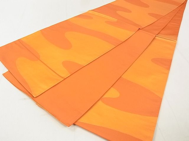 平和屋着物◎六通柄 本袋帯 霞文 逸品 DAAG5792tw