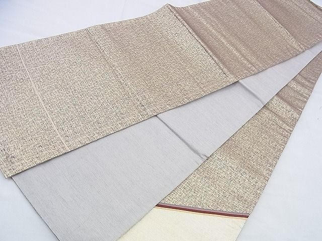 平和屋着物◎太鼓柄袋帯 切嵌 金糸 逸品 BAAH4654th