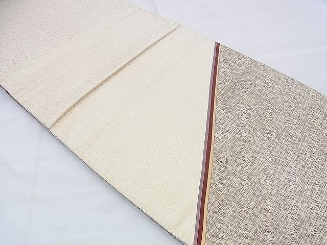 平和屋着物◎太鼓柄袋帯 切嵌 金糸 逸品 BAAH4654th