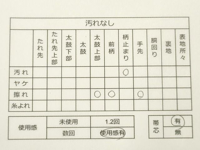 平和屋着物◎六通柄袋帯 唐織 正倉院流水草花文 金銀糸 逸品 CAAG2311eg