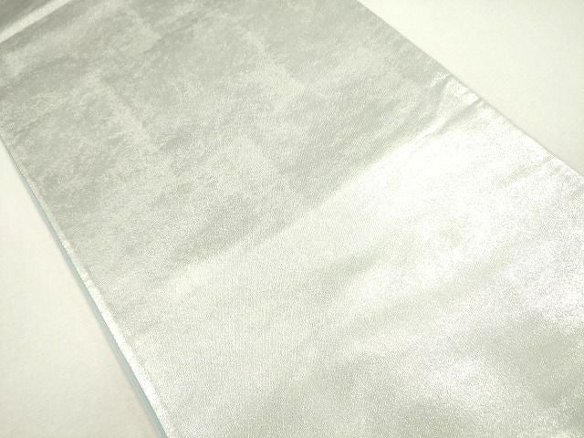 平和屋着物◎六通柄袋帯 霞文 銀糸 逸品 CAAG2329eg