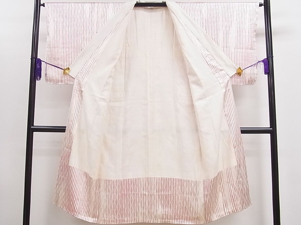 平和屋着物■上質な長襦袢 無双仕立て 立涌間道 逸品 CAAG9149fb