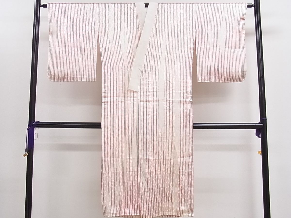 平和屋着物■上質な長襦袢 無双仕立て 立涌間道 逸品 CAAG9149fb