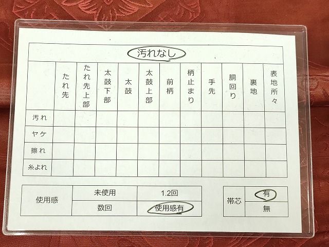 平和屋着物◎六通柄袋帯 花絵皿 逸品 DAAG5988tw