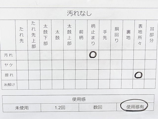 平和屋着物◎佐賀錦 六通柄袋帯 エ霞花蝶文 金糸 逸品 BAAI1231sa