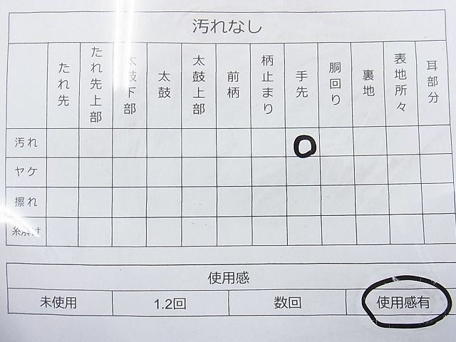 平和屋着物◎太鼓柄袋帯 紬地 吉祥文 逸品 BAAI6512ns
