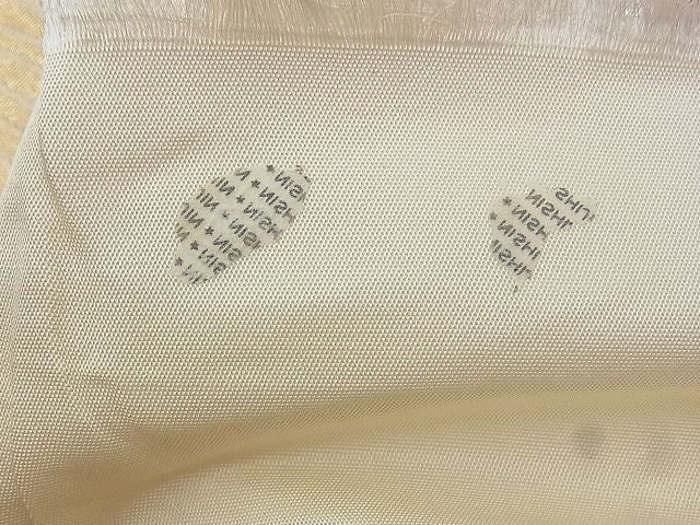 平和屋着物◎西陣 六通柄袋帯 唐織 地紙吉祥草花文 金銀糸 逸品 BAAI5426if