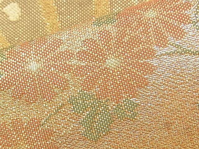 平和屋着物◎佐賀錦 六通柄袋帯 誰が袖溝典 九百高麗箔 逸品 BAAI5491if
