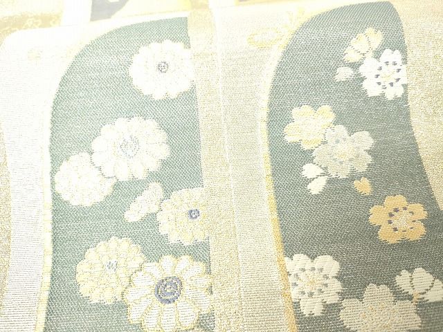 平和屋着物■六通柄袋帯 舞花文 金銀糸 逸品 DAAH6050sf
