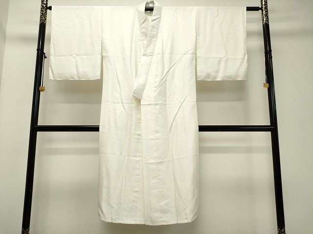 平和屋着物■上質な長襦袢 袷 紗綾形地紋 逸品 DAAH2236ud