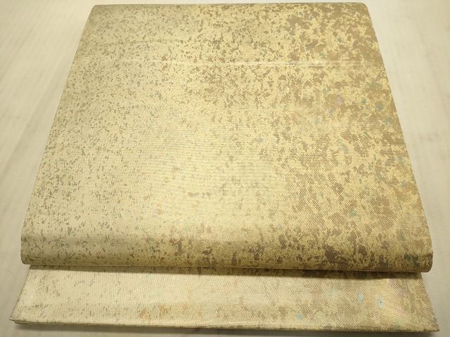 平和屋着物◎六通柄袋帯 霞文 引箔 逸品 DAAH2452ud