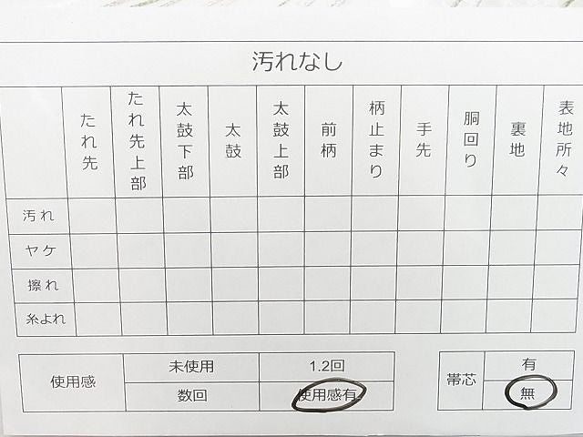 平和屋着物◎六通柄袋帯 舞桜紐文 金銀糸 逸品 DAAG7739rt