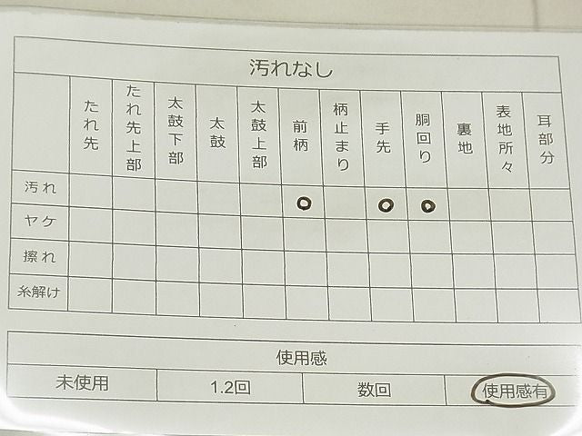 平和屋着物◎太鼓柄袋帯 唐織 綴れ 蜀江花鳥文 金銀糸 逸品 BAAI3361qt
