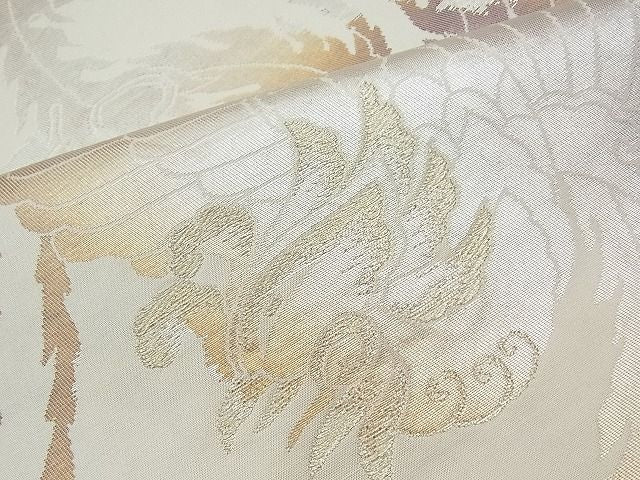 平和屋着物◎六通柄袋帯 鳳凰 金糸 引箔 逸品 BAAI3394qt