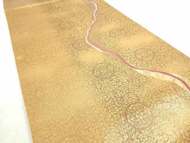 平和屋着物◎六通柄袋帯 三十六歌仙 金彩 引箔 逸品 DAAH9630tw
