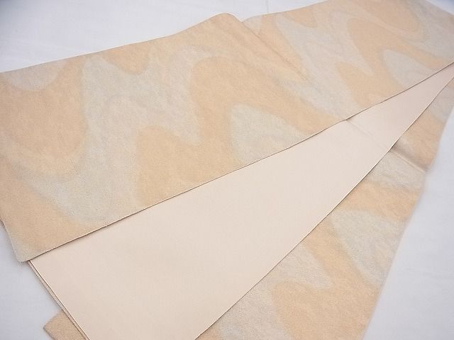 平和屋着物◎全通柄袋帯 綴れ 霞文 金糸 逸品 BAAI6464th