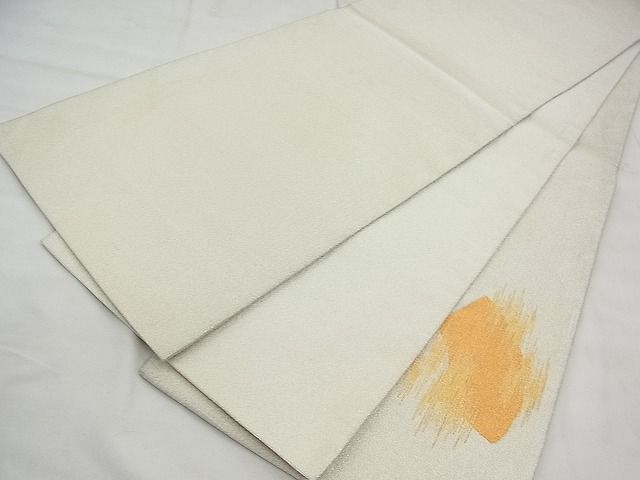平和屋着物◎太鼓柄袋帯 綴れ 地紙霞文 金糸 逸品 BAAI5604qt