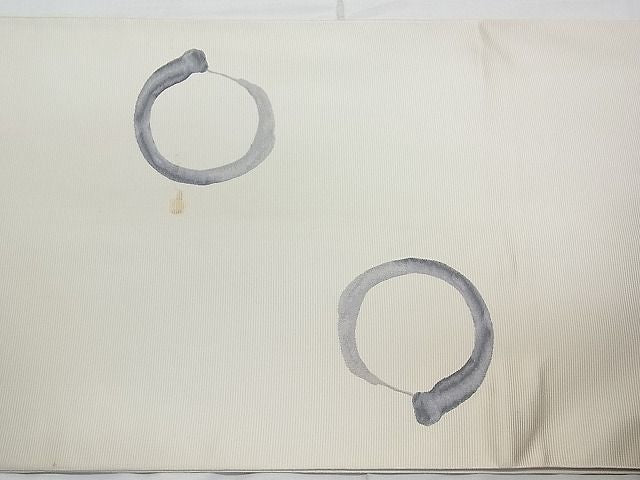 平和屋着物◎小森文雄の世界 太鼓柄袋帯 心 逸品 BAAI5641qt