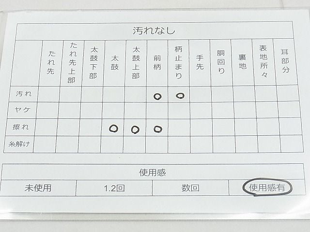 平和屋着物◎六通柄袋帯 唐織 華車扇面華文 金銀糸 逸品 BAAI5742qt