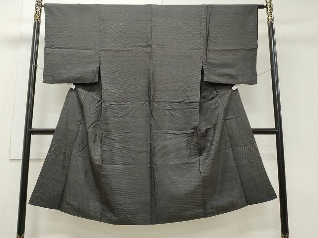 平和屋着物■男性 紬 亀甲繋ぎ 逸品 CAAG8259ev