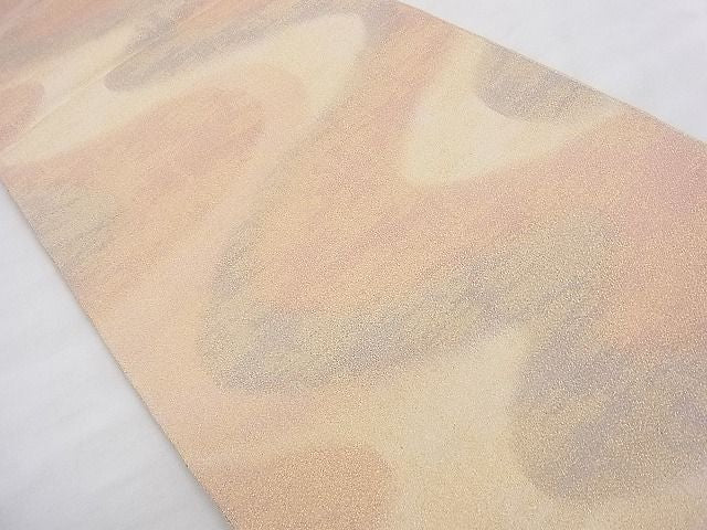 平和屋着物◎全通柄袋帯 砂子綴れ 流水文 金糸 逸品 BAAJ0406qt