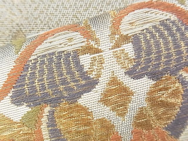 平和屋着物◎六通柄袋帯 美しき憧れ 金糸 逸品 BAAJ0674if