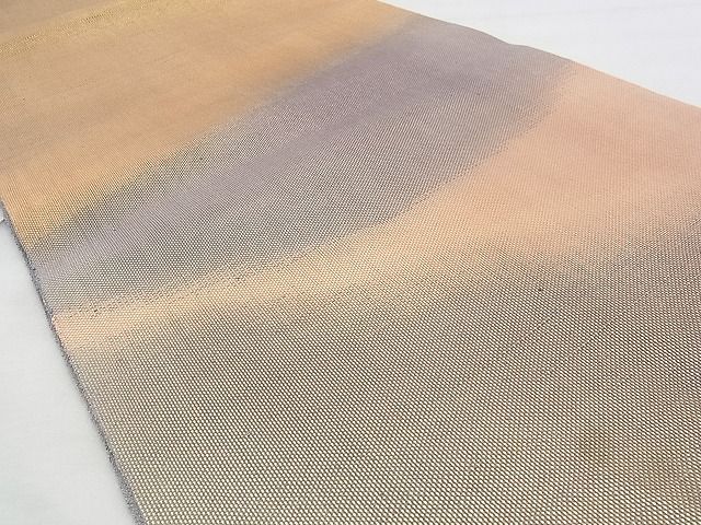 平和屋着物◎太鼓柄袋帯 霞文 金糸 逸品 BAAJ1095if