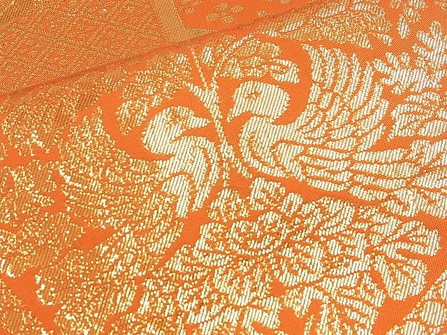 平和屋着物◎六通柄袋帯 嵯峨野錦 金糸 逸品 BAAI6637di