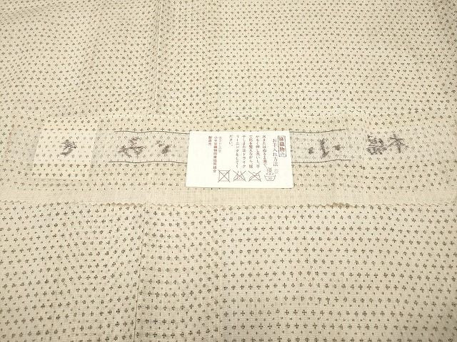 期間限定セール20%off■極上 夏物 本場小千谷ちぢみ 麻 証紙付き 逸品 未使用 CYAA0677s4