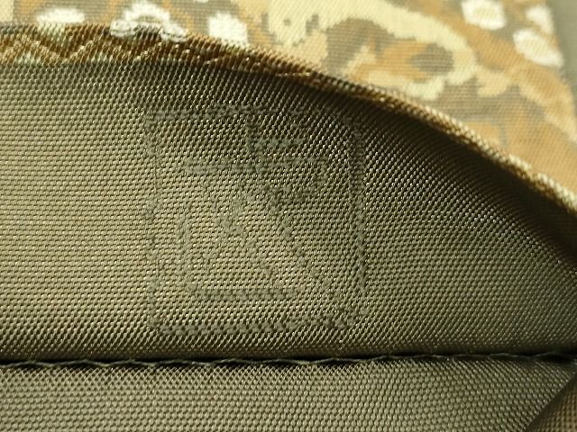 平和屋本店■最高級 人間国宝 北村武資 経錦 六通柄袋帯 七宝文 金通し地 逸品 CZAA0864s4